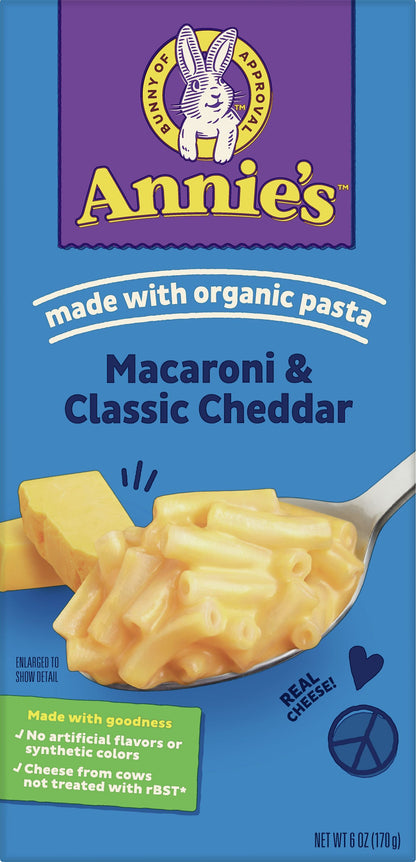 Annie's Classic Cheddar Macaroni & Cheese 6 oz