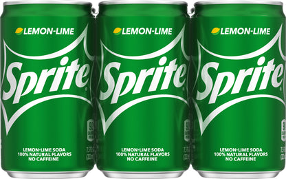 Sprite Cans, 7.5 fl oz, 6 Pack