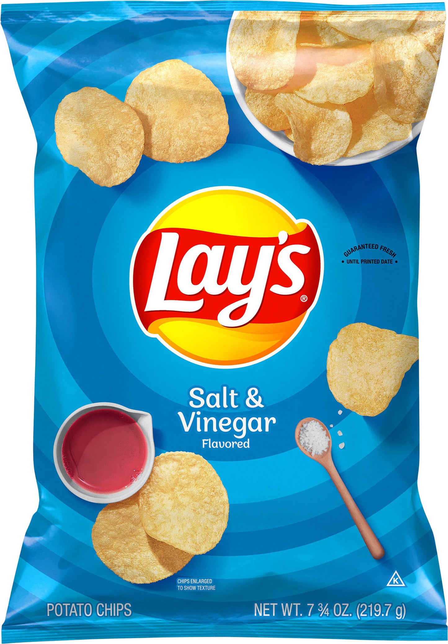 Lay's Potato Chips Salt & Vinegar 7 3/4 Oz
