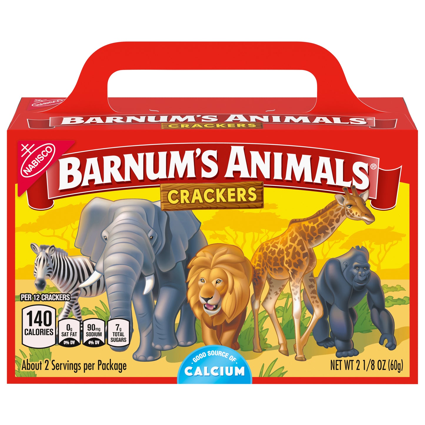 Nabisco Barnums Animal Crackers 2.125 Oz