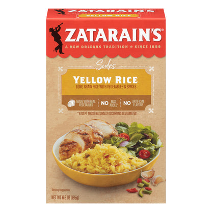Zatarain's® Sides Yellow Rice 6.9 oz. Box