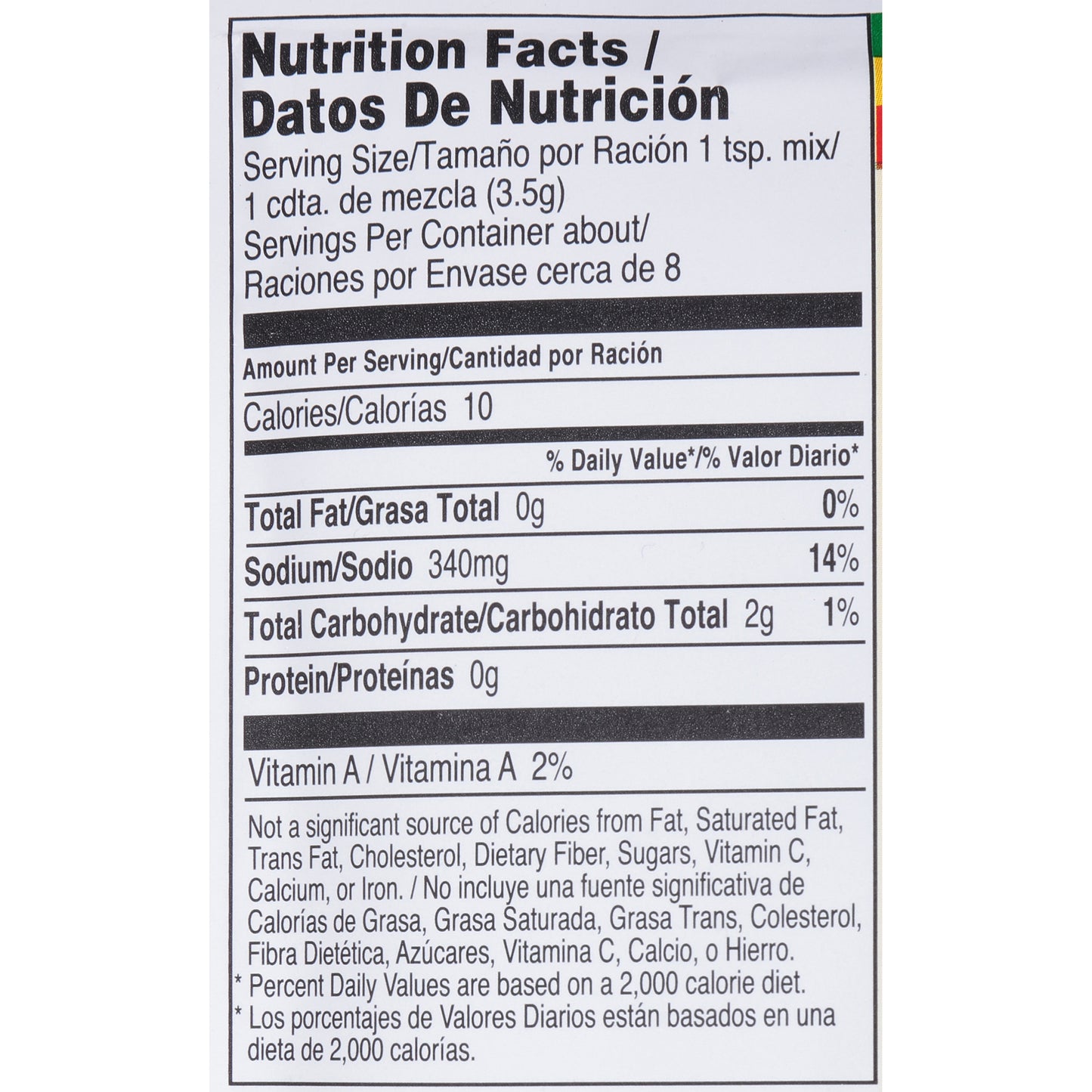 Lawry's® Chicken Fajitas Spice & Seasoning Mix 1.0 oz Packet