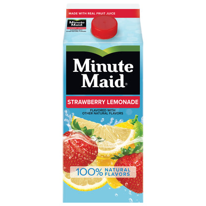 Minute Maid Strawberry Lemonade Carton, 59 fl oz
