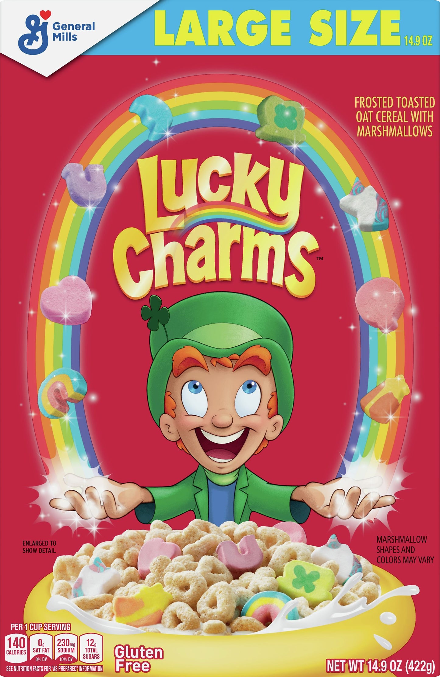 Lucky Charms Large Size Cereal 14.9 oz