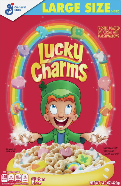 Lucky Charms Large Size Cereal 14.9 oz