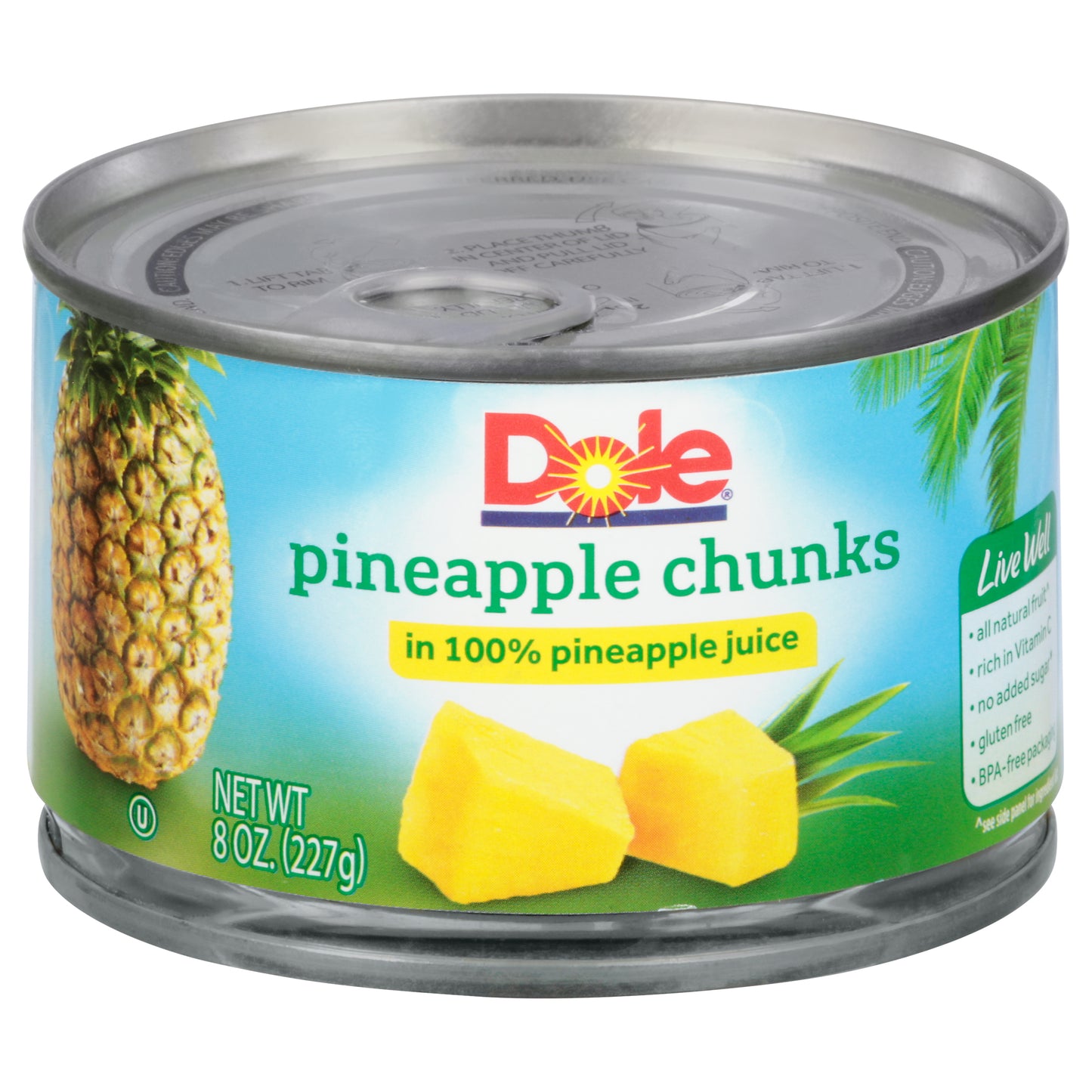 Dole Pineapple Chunks 8 oz