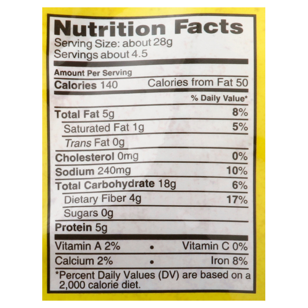 Island Snacks Value Size Habas Con Chile Limon 4.5 oz