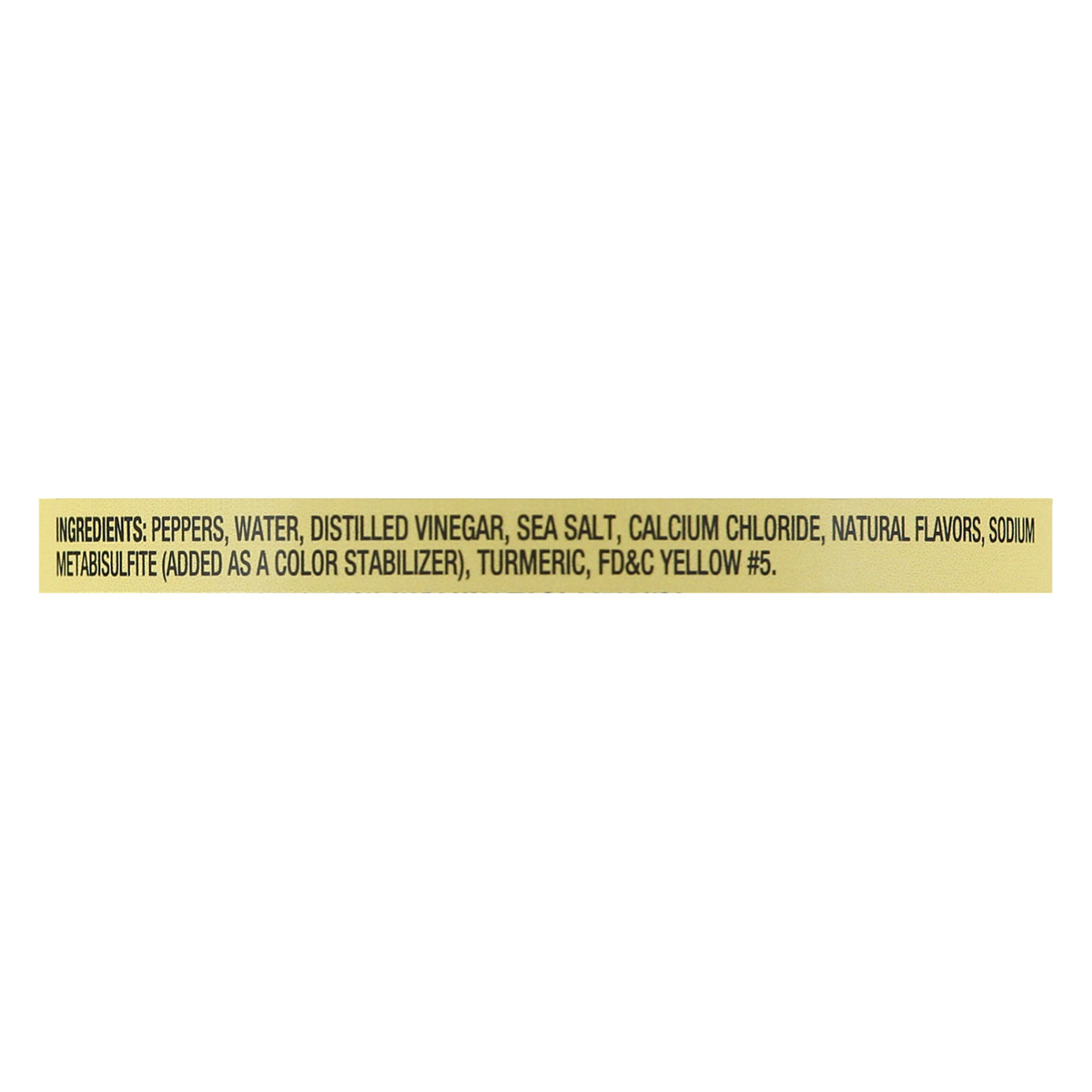 Mezzetta Mild Sweet Banana Peppers 16 fl oz Jar