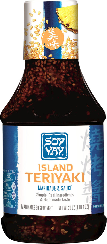 Soy Vay Island Teriyaki Marinade & Sauce 20 oz