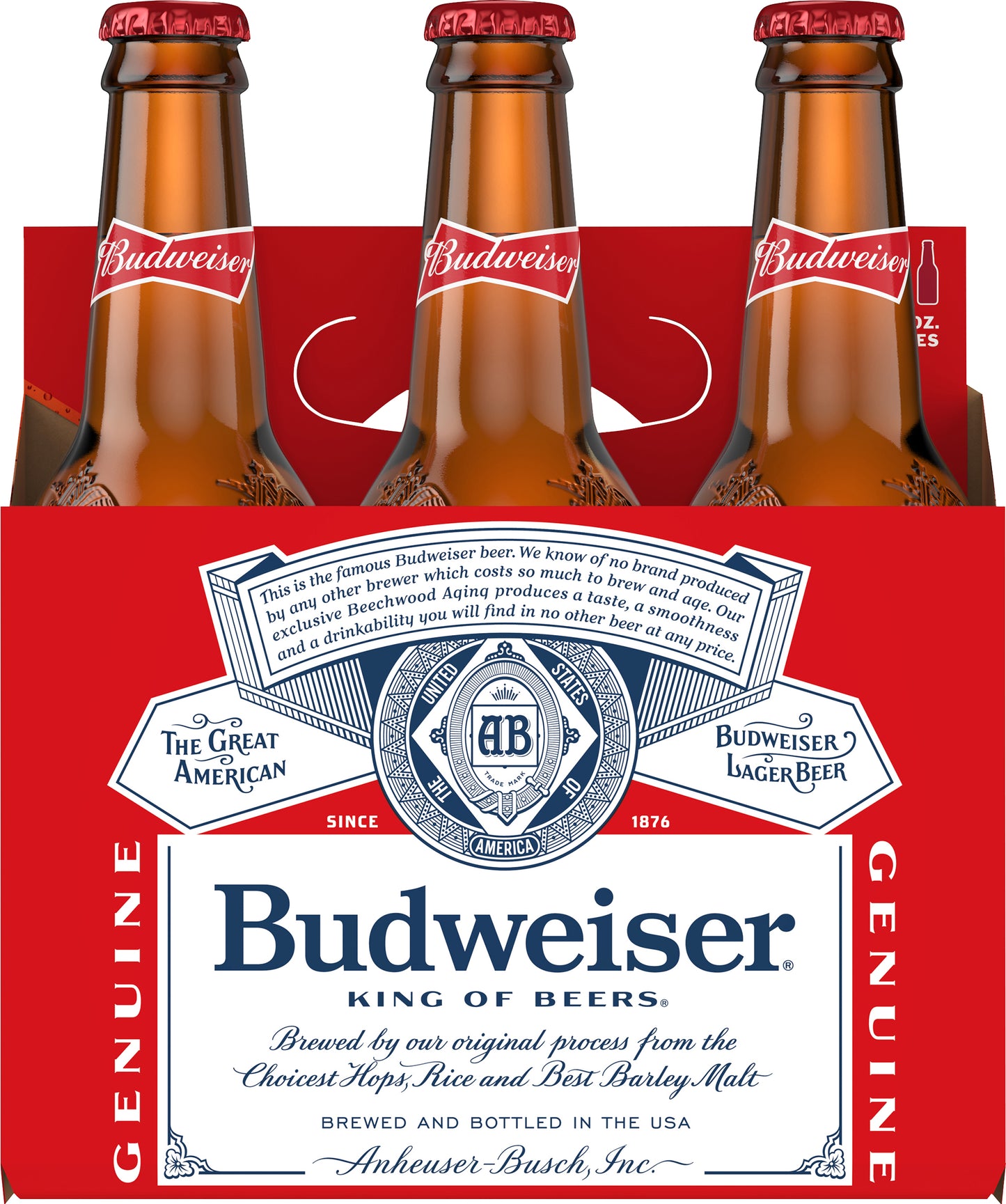 Budweiser Lager Beer 6 oz
