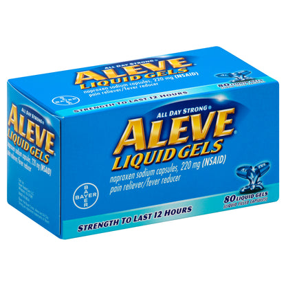Aleve Pain Reliever/Fever Reducer 80 ea