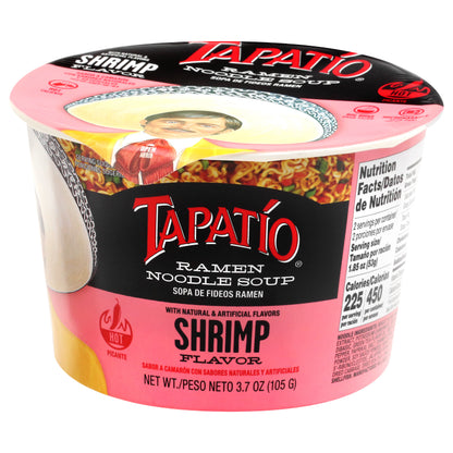 Tapatio Shrimp Flavor Ramen Noodle Soup 3.7 oz