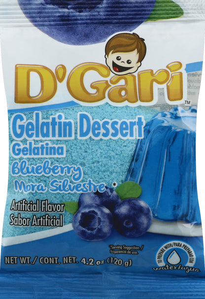 D'Gari Gelatin Dessert 4.2 oz