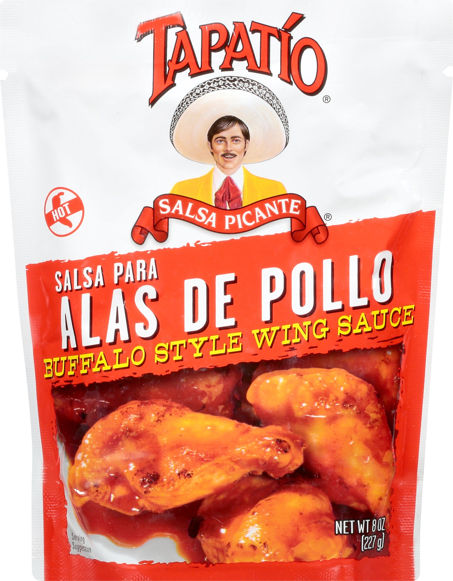Tapatio Salsa Picante Hot Buffalo Style Wing Sauce 8 oz