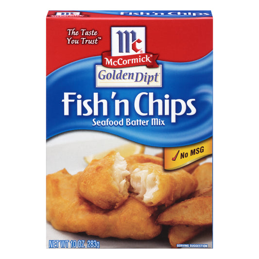 McCormick® Golden Dipt® Fish & Chips Batter Mix, 10 oz