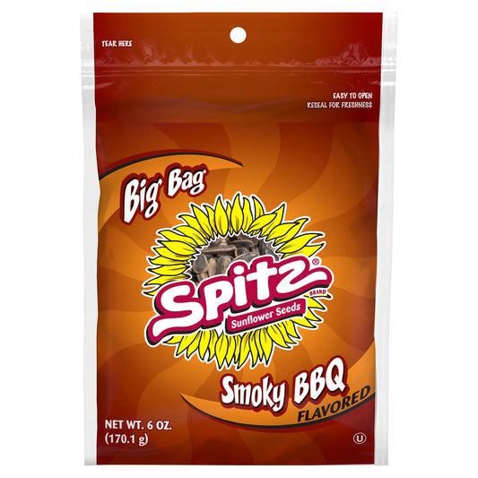 Spitz  Sunflower Seeds Smoky BBQ Flavored 6 Oz