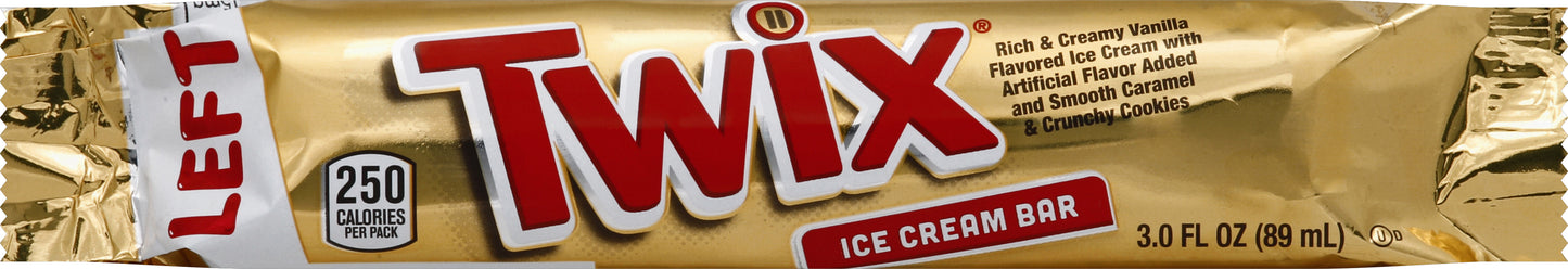 Twix Ice Cream Bar 3 oz