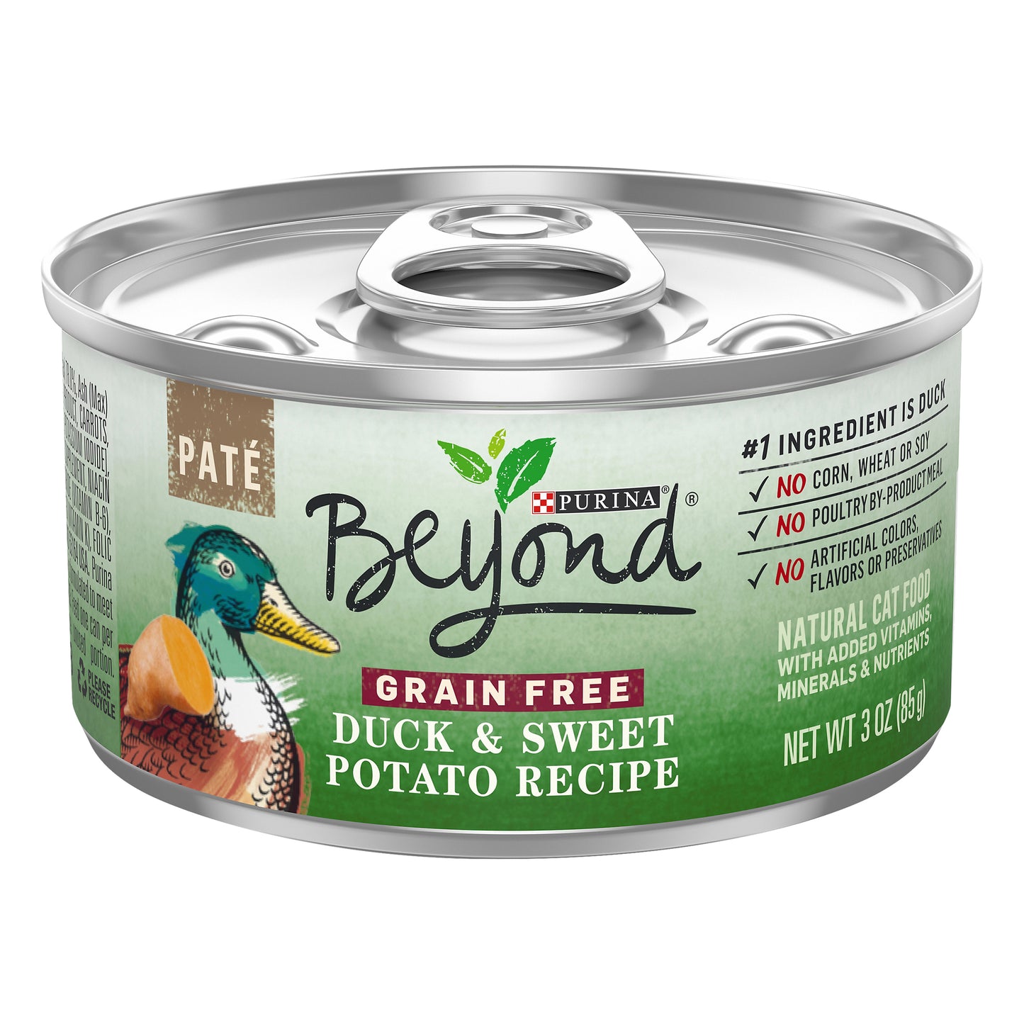 Purina Beyond Natural Pate Grain-FreeDuck & Sweet Potato Recipe
