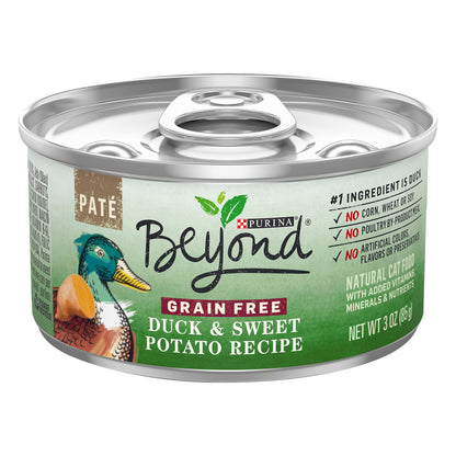 Purina Beyond Natural Pate Grain-FreeDuck & Sweet Potato Recipe