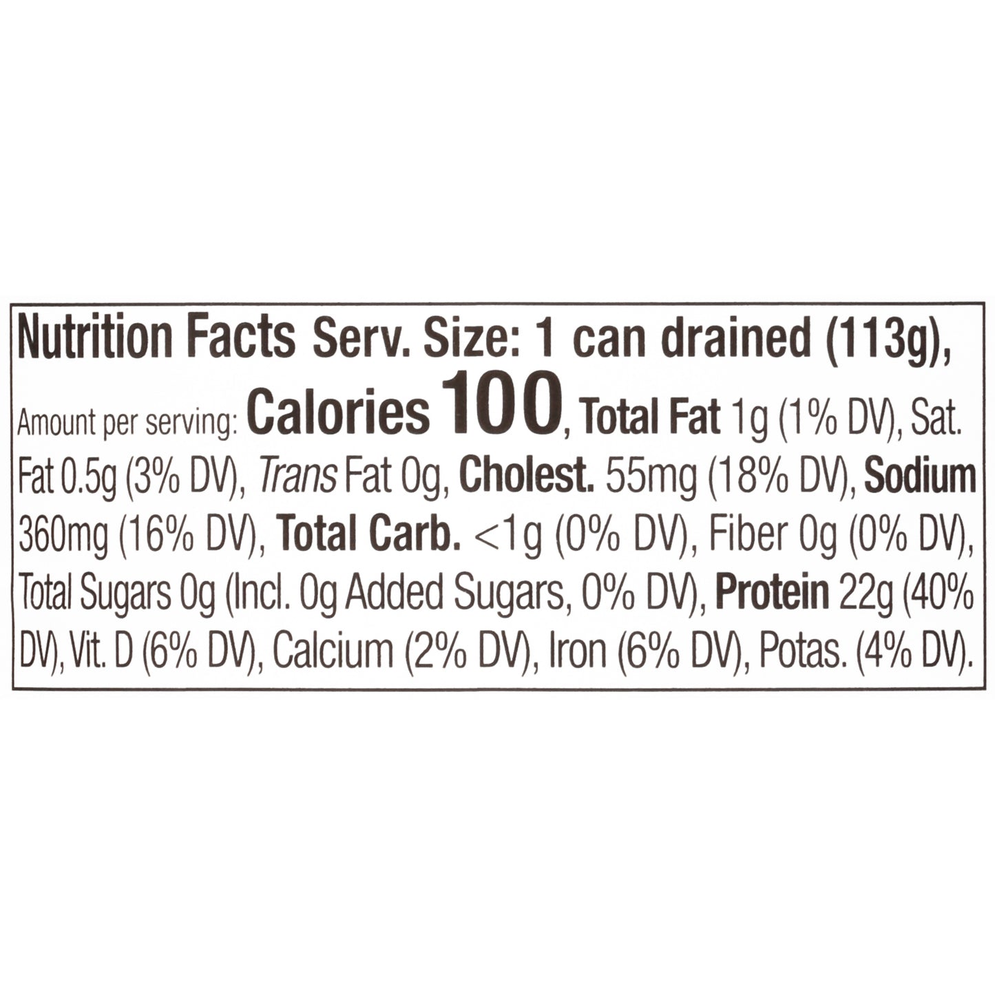Bumble Bee® Chunk Light Tuna in Water 5 oz. Can