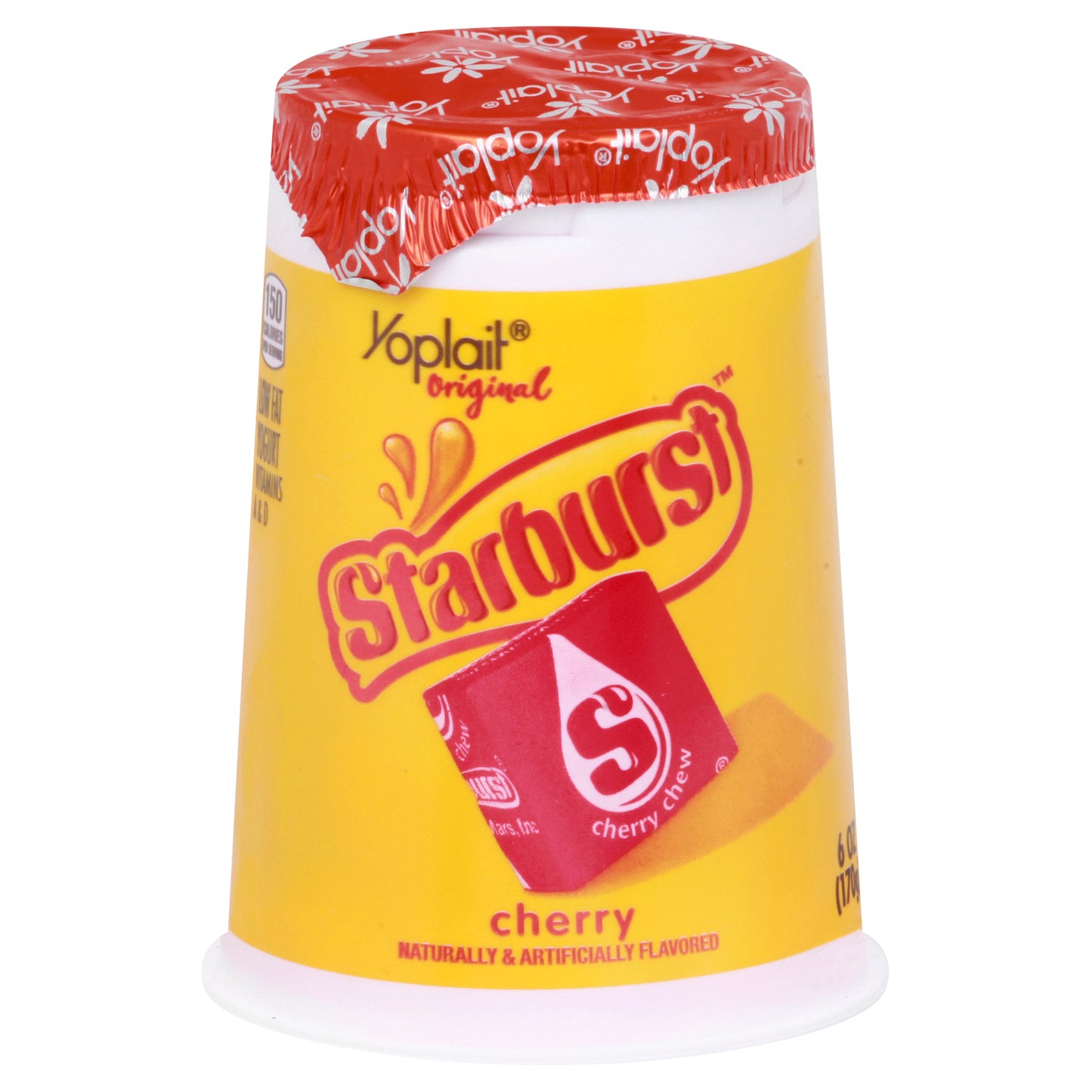 Yoplait Lowfat Starburst Cherry Yogurt 6 oz