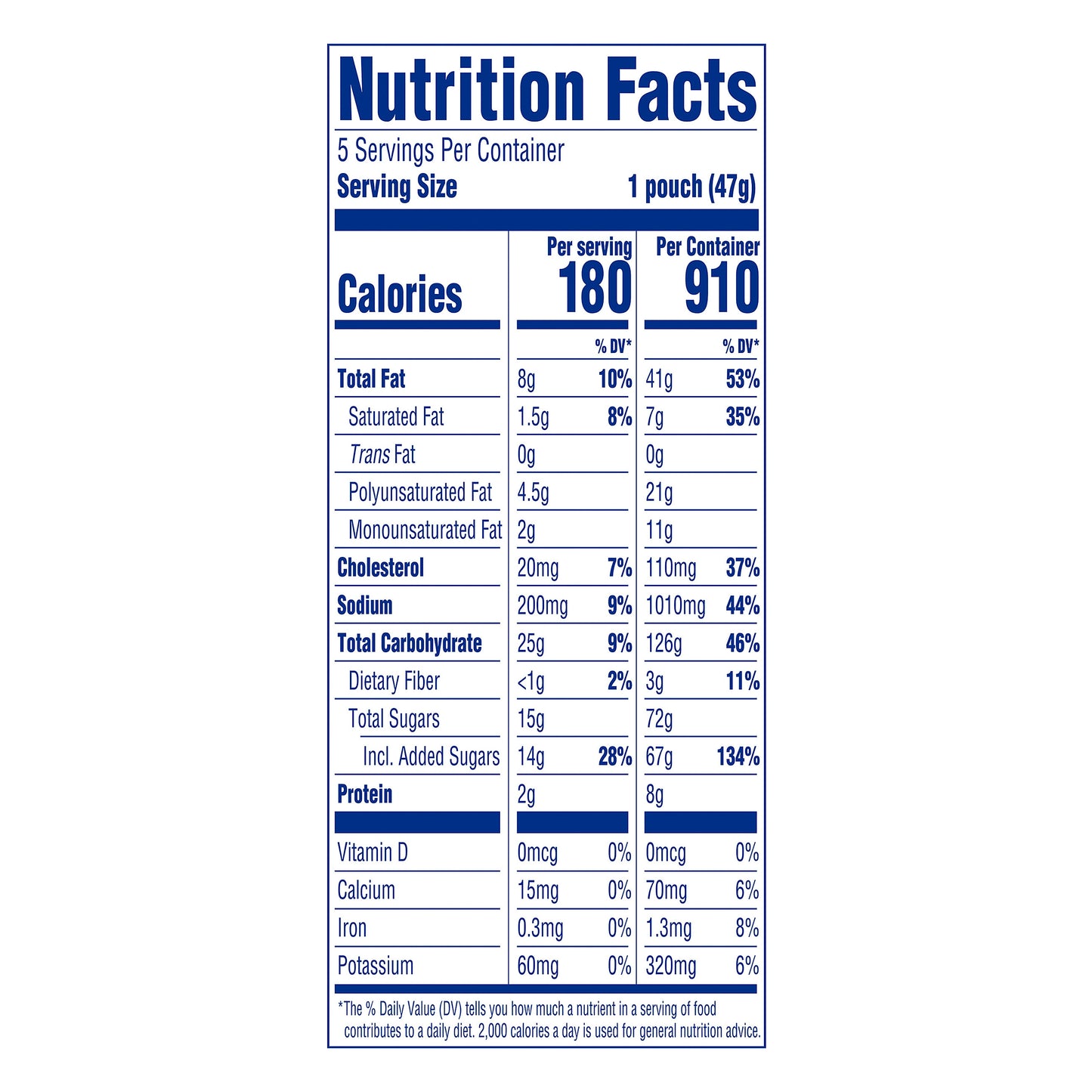 Entenmann's Little Bites Blueberry Muffins 5 Pouch 20 Muffins 8.25 Oz