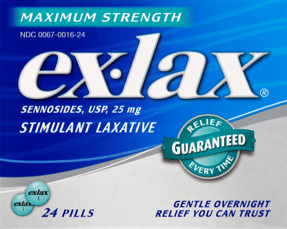 Ex-Lax Laxative 24 ea