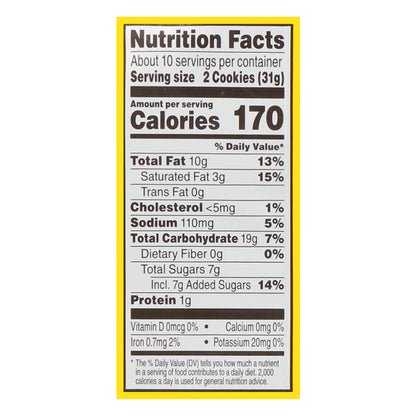 Keebler Sandies Shortbread Pecan Cookies 11.3 oz