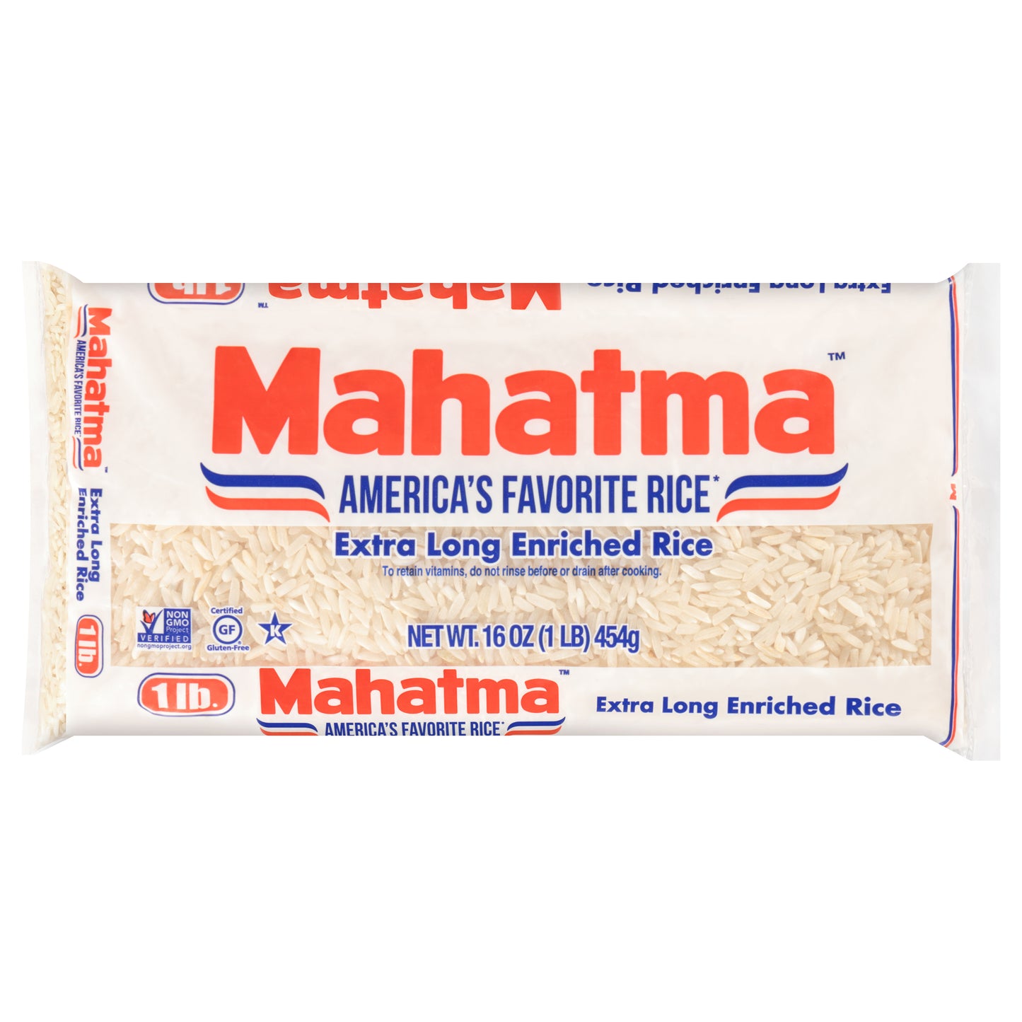 Mahatma® Extra Long Grain Enriched Rice 1 lb. Bag