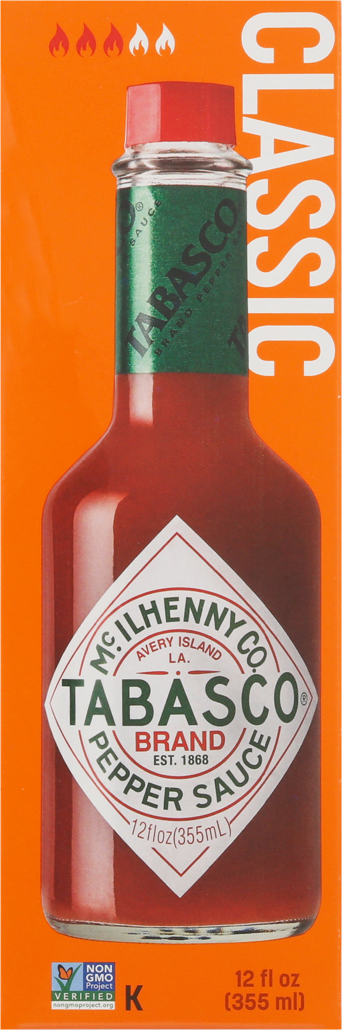 Tabasco Classic Pepper Sauce 12 fl oz