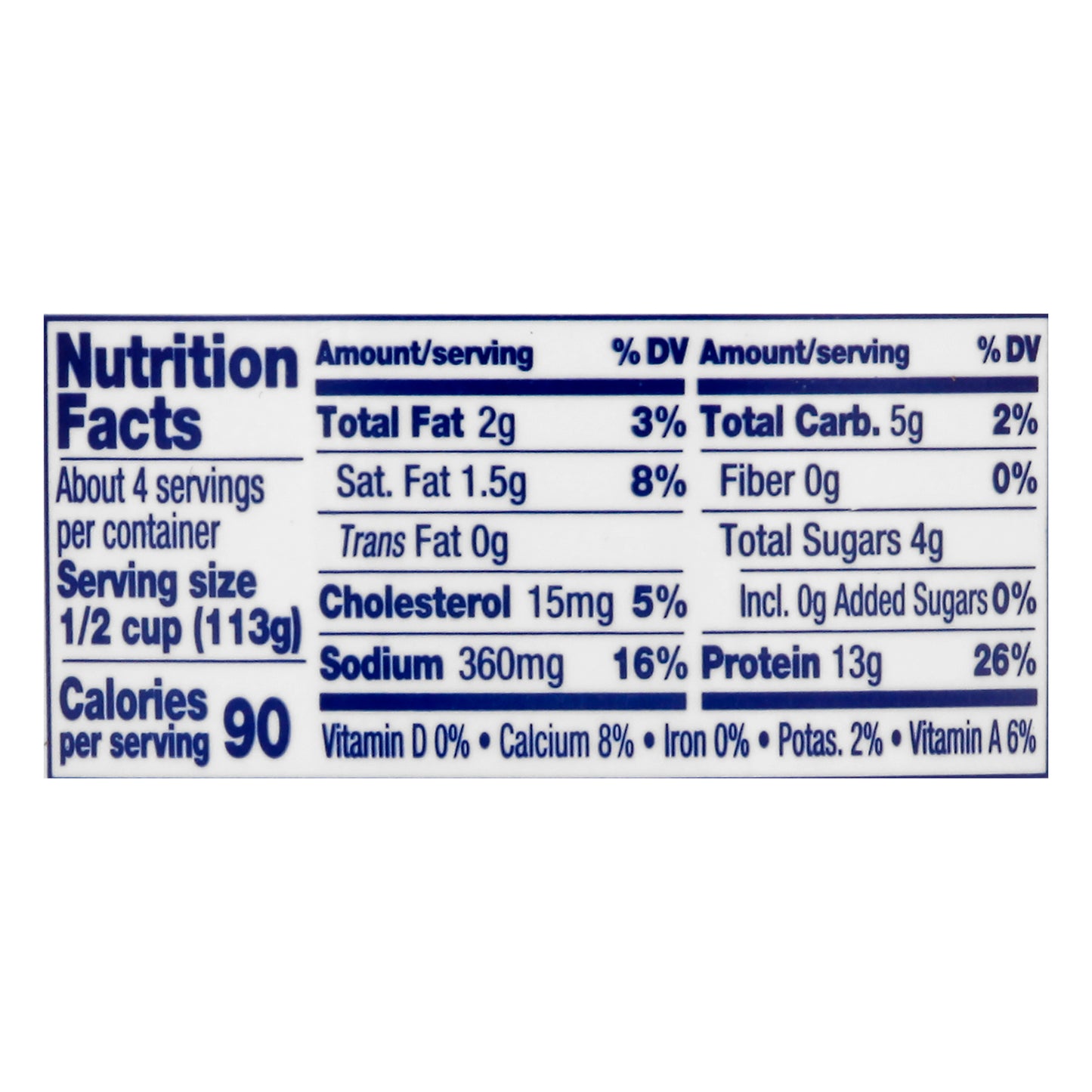 Daisy Low Fat 2% Milkfat Sour Cream Cottage Cheese 16 oz