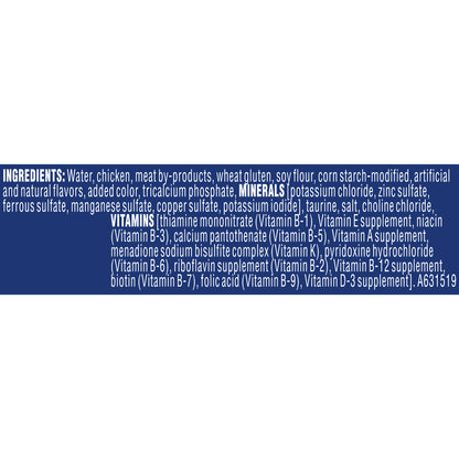 Purina Friskies Gravy Wet Cat Food, Warm'd & Serv'd Grill'd Bites With Chicken - 3.5 oz. Pouch