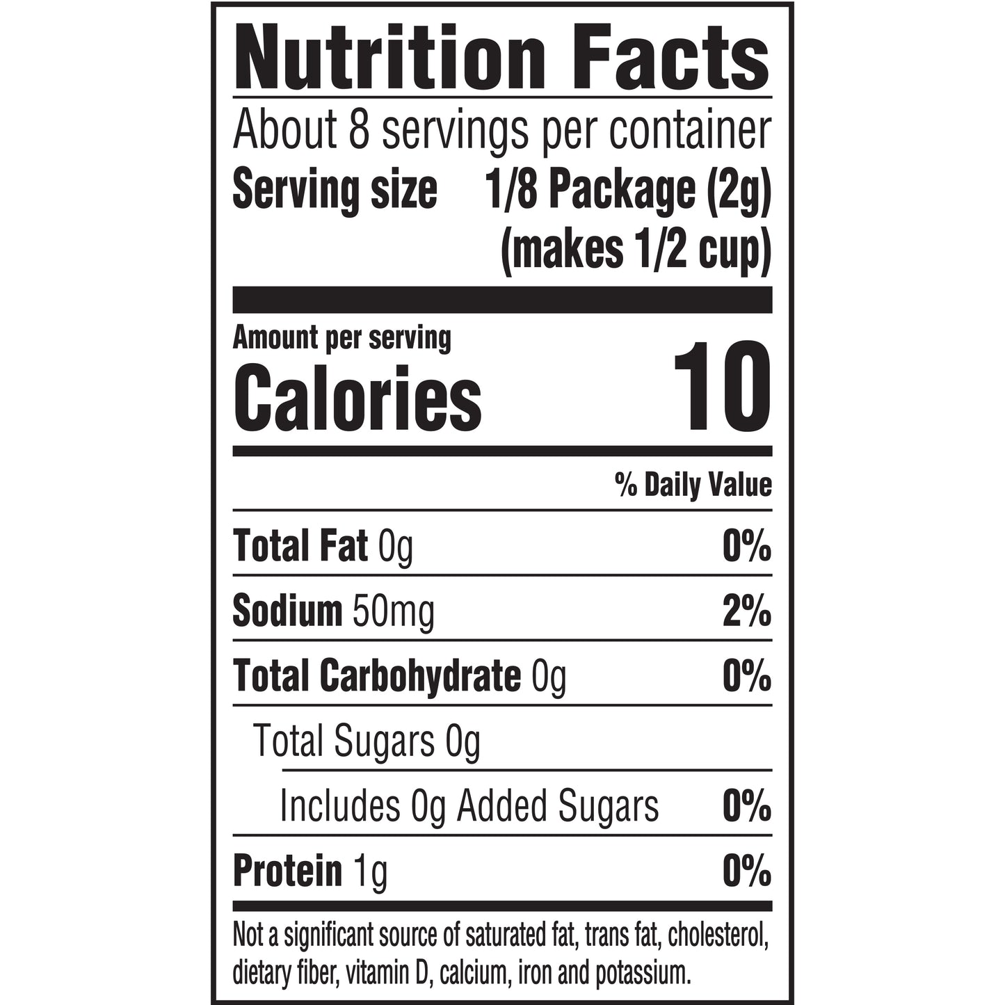 Jell-O Sugar Free Strawberry Instant Gelatin Mix, 0.6 oz Box