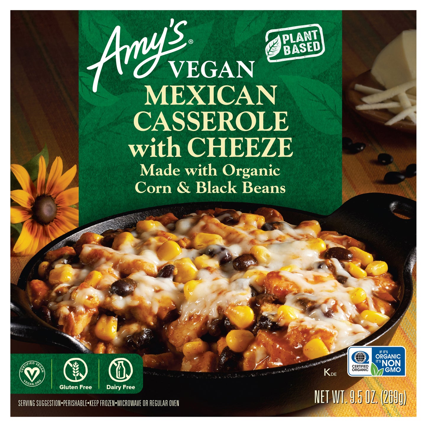 Amy's Vegan Mexican Casserole with Cheeze 9.5 oz