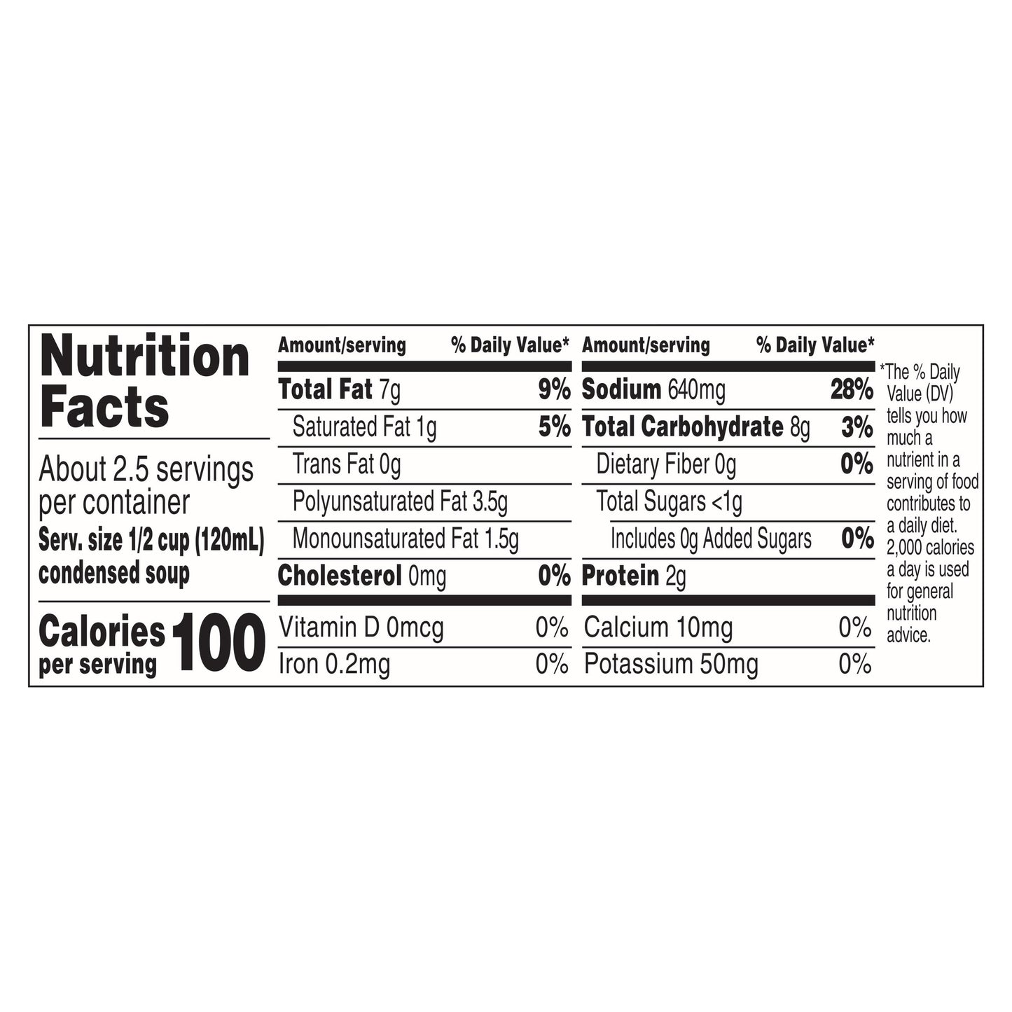 Campbell's Cream of Mushroom Condensed Soup 10.5 oz
