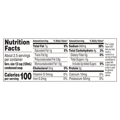 Campbell's Cream of Mushroom Condensed Soup 10.5 oz