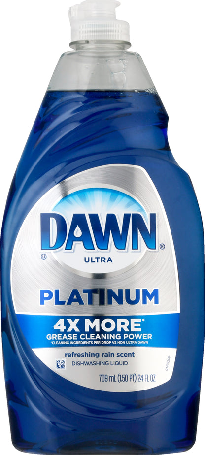 Dawn Ultra Platinum Refreshing Rain Scent Dishwashing Liquid 709 ml