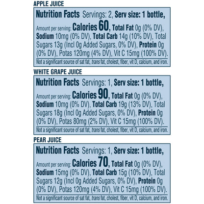 Gerber Fruit Juice Variety Pack 4-4 fl. oz. Bottles