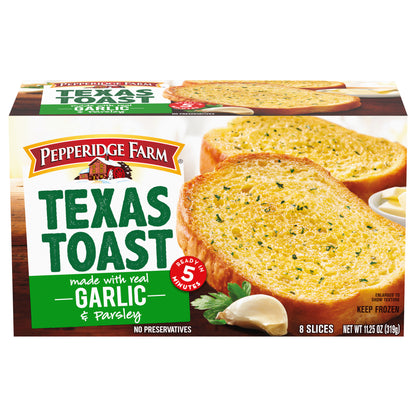 Pepperidge Farm Texas Toast Garlic Bread 8 ea