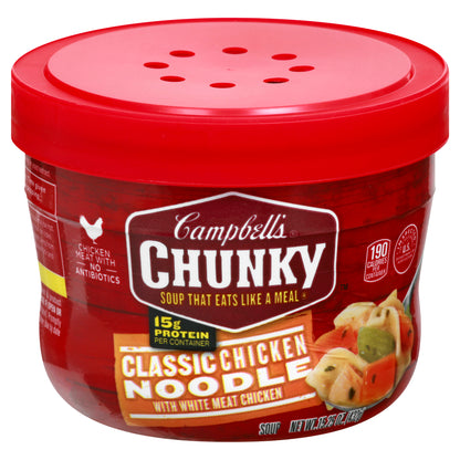 Campbell's Chunky Classic Chicken Noodle Soup 15.25 oz