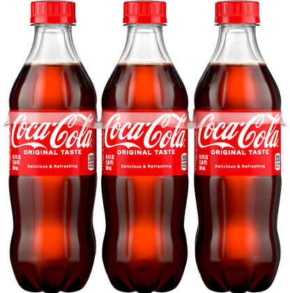 Coca-Cola Bottles 16.9 fl oz 6 Pack