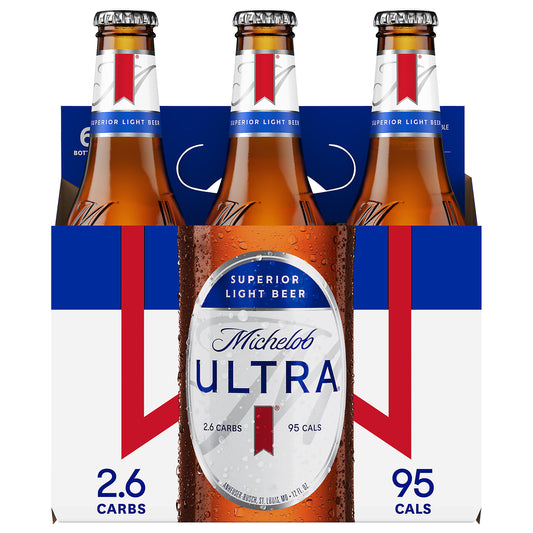 Michelob Ultra 6 Pack Superior Light Beer 6 ea