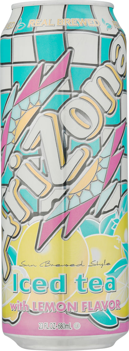 AriZona Sun Brewed Style Lemon Flavor Iced Tea 23 fl oz