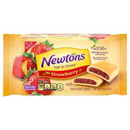 Nabisco Newtons Strawberry Fruit Chewy Cookies 10 oz. Pack