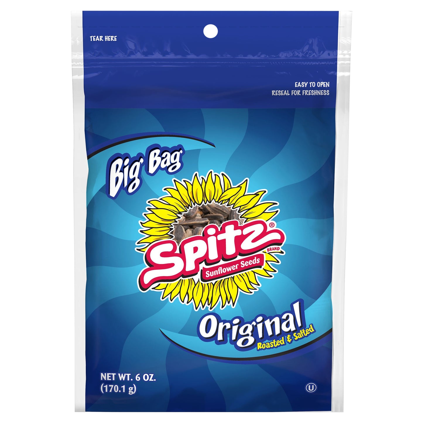 Spitz Sunflower Seeds Original Roasted And Salted 6 Oz