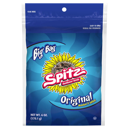 Spitz Sunflower Seeds Original Roasted And Salted 6 Oz
