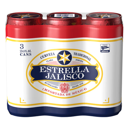 Estrella Jalisco Beer 3 ea