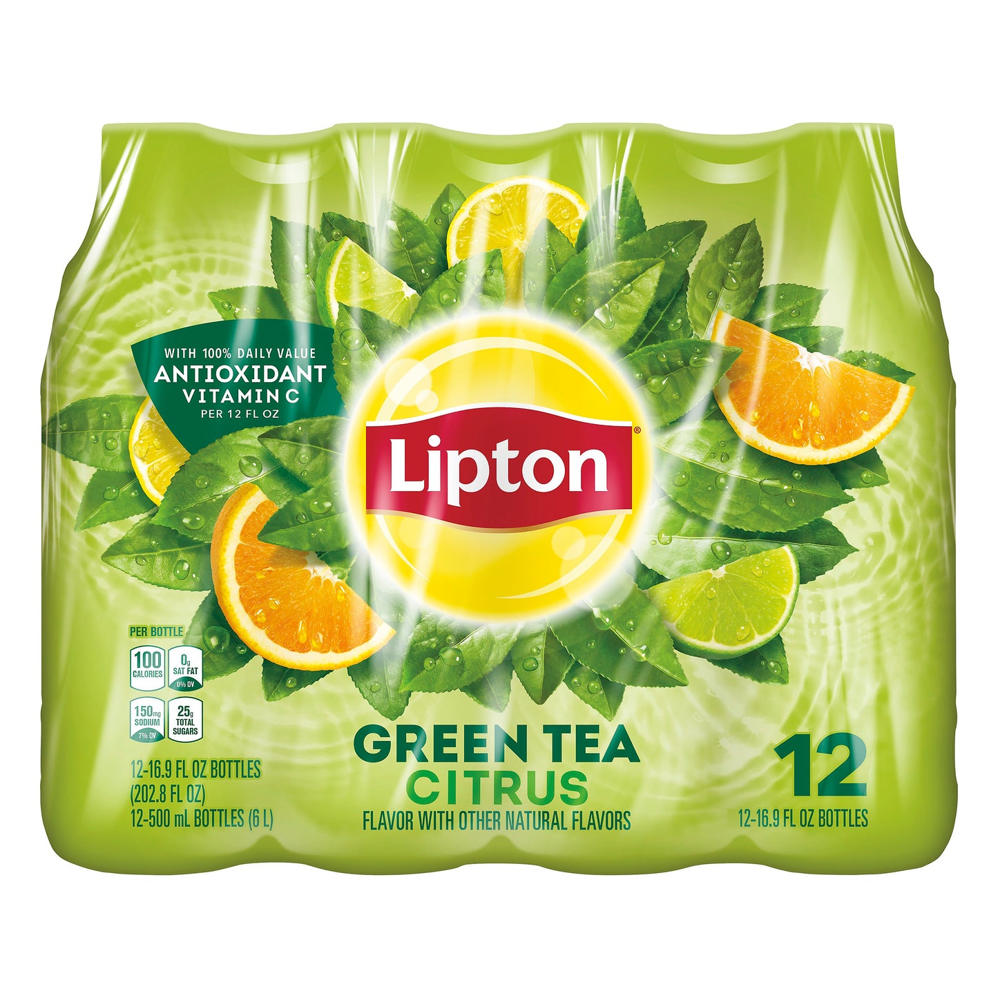 Lipton Citrus Green Tea 12 ea