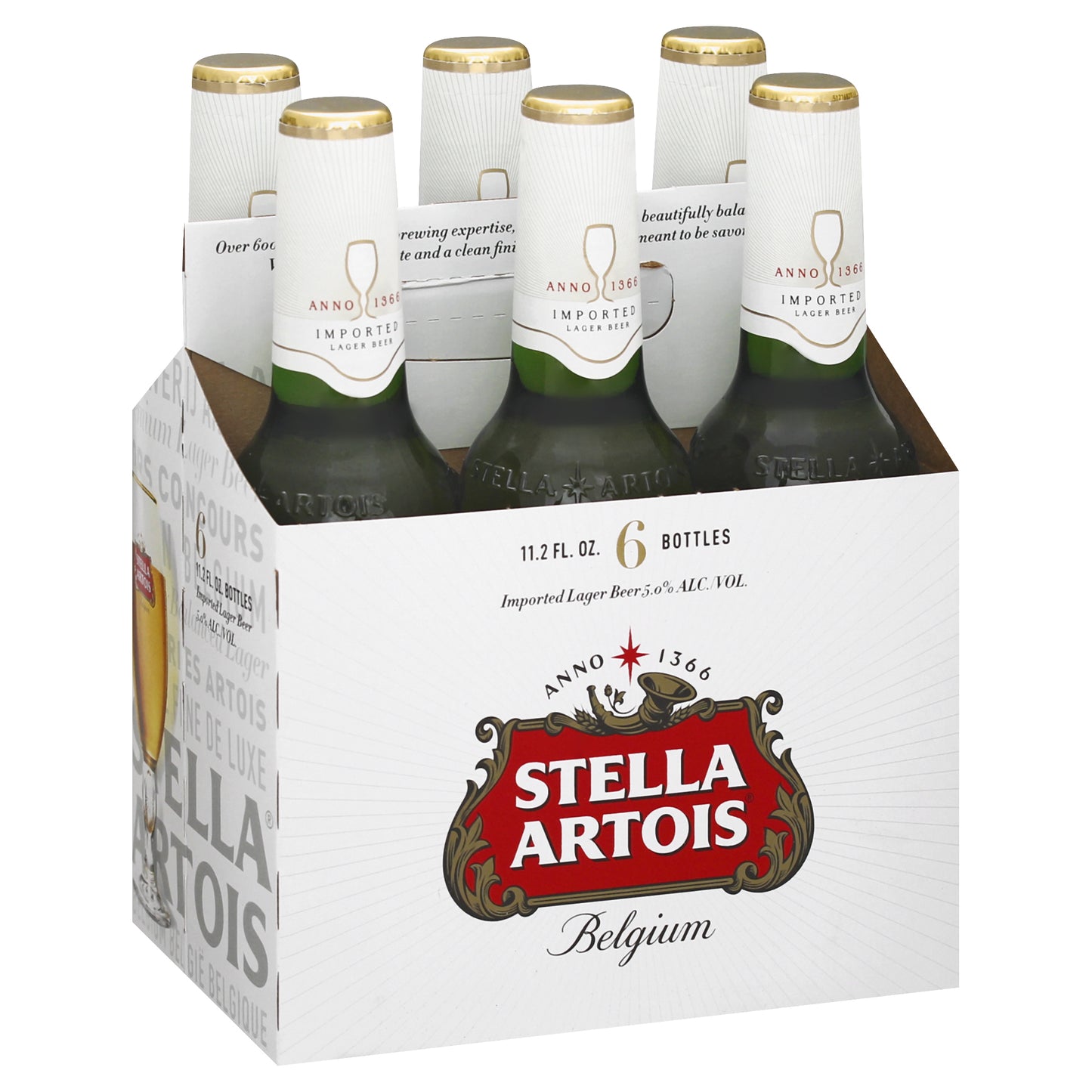 Stella Artois Larger Beer 6 ea