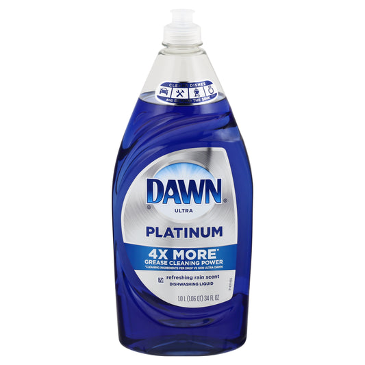 Dawn Ultra Platinum Refreshing Rain Scent Dishwashing Liquid 1 lt